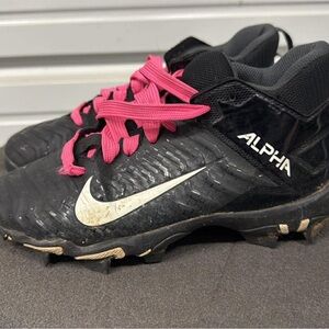 Nike Kids Alpha Black football cleats